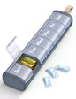7 Day Daily Pill Box Case Travel with Portable Handle