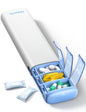 Weekly Travel Pill Organizer, Ideerfit Small Pill Box 7 Day, Portable Pill case