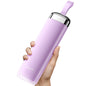 Stylish 7-Day Pill Organizer, Compact Travel Pill Box Case with Built-in Desiccant & Secure Individual Lids,Pink